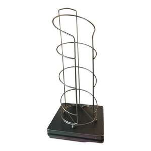 💟Mainstays Free-Standing Metal Toilet Paper Holder Reserve, Stores 4 Rolls